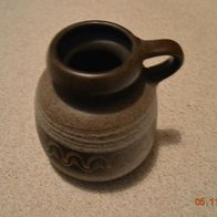 rustikale Vase aus Keramik ca. 16 cm hoch