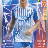 TSG Hoffenheim Topps Match Attax Trading Card 2015 Steven Zuber Nr.153