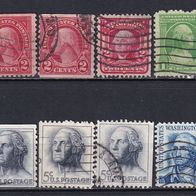 USA, George Washington, 12 Briefm., gest