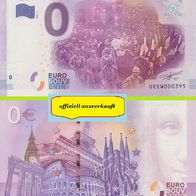 0 Euro Schein Verdun UEEW 2016-1 offiziell ausverkauft Nr 2658