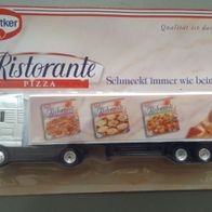 Modellauto Dr. Oetker Ristorante Pizza Lkw MAN Werbeartikel