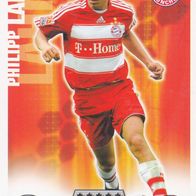 FC Bayern München Topps Match Attax Trading Card 2008 Philipp Lahm Nr.259