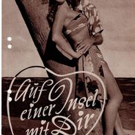 Filmprogramm IFB Nr. 1038 Auf einer Insel mit Dir Esther Williams 4 Seiten