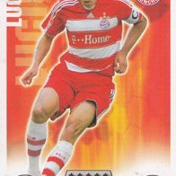 FC Bayern München Topps Match Attax Trading Card 2008 Lucio Nr.256
