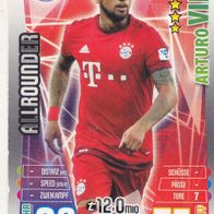 FC Bayern München Topps Match Attax Trading Card 2015 Arturo Vidal Nr.260 Allrounder
