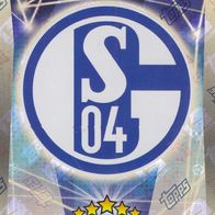 Schalke 04 Topps Match Attax Trading Card 2015 Vereinslogo Clubkarte Nr.271