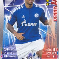 Schalke 04 Topps Match Attax Trading Card 2015 Dennis Aogo Nr.278