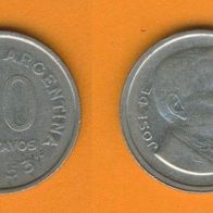 Argentinien 50 Centavos 1953