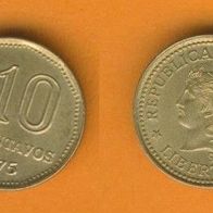 Argentinien 10 Centavos 1975