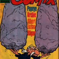 Mv Comix Nr. 6/12. Jahrgang 1977 m. Asterix, Popeye, Archie, Albert Enzian, Hägar