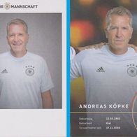 DFB-Portraitkarte Andreas Köpke EM 2020