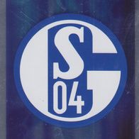 Schalke 04 Topps Match Attax Trading Card 2008 Vereinslogo Glitzerkarte Nr.394