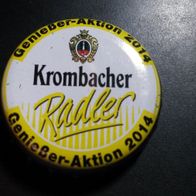 Kronkorken Krombacher Radler Genießer Aktion 2014