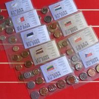 2004 Die letzten national. Kursmünzen d. EU(RO)-Beitrittsländer