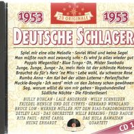 CD * * Deutsche Schlager 1953 * *