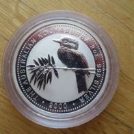 Silber Kookaburra Münze 2000 2oz Australien