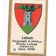 Abdulla ausländische Hauptstädte Laibach Serie 3 Nr 71