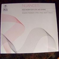 Nuances- Neue Musik für Flöte und Gitarre digipack DDD Riessbeck/ Jäckle 1a !