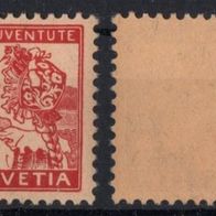 Schweiz postfrisch Michel 129 Pro Juventute 1915 - minim. Gummifehler