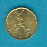 Italien 20 Cent 2002
