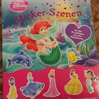 Sammel Bild Sticker Aufkleber Szenen - Disney Prinzessin - Arielle Jasmin Belle ...