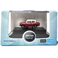 Ford Anglia 105E ´59, Limousine, rot-weiß, OVP, Ep3, Oxford Diecast