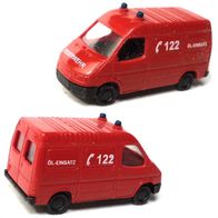 Ford Transit IV ´95, Hochkasten, rot, Feuerwehr, Öl-Einsatz, Ep5, Rietze