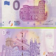 0 Euro Schein 1850 Jahre Porta Nigra Trier 2020 XEAN 2019-2 selten Nr 3700