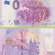 0 Euro Schein Bonifatius - Missionar der Germanen XEJW 2019-1 selten Nr 2051