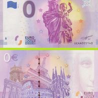 0 Euro Schein Notre-Dame-de-la-Garde UEAA 2019-5 selten Nr 6432