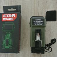 MS2000 Distress Marker FMA Batterie Fotoblitz Helm Airsoft