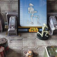 Star Wars Miniatures, Revenge of the Sith, #25 Battle Droid, WotC, (mit Karte)