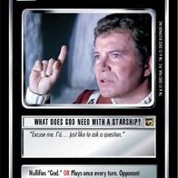 Star Trek CCG - What Does God Need With A - 27 R - The Motion Pictures (TMP) - STCCG