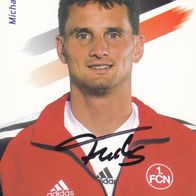 1. FC Nürnberg Autogrammkarte 2001 Michael Fuchs