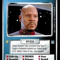 Star Trek CCG - Benjamin Sisko - Deep Space 9 (DS9) - STCCG