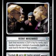 Star Trek CCG - Recruit Mercenaries - Deep Space 9 (DS9) - STCCG