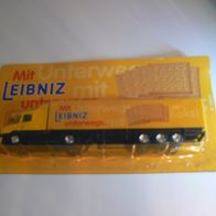 Modellauto Werbe Truck Leibniz Mit Leibniz unterwegs (Neu + OVP)