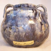 Studio Keramik / Aufbau-Keramik - Doppelhenkel-Vase, signiert s. Foto, 60/70er Jahre