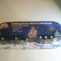 Modellauto Werbe Truck Rotkäppchen Markenkäse Weihnachts Truck (Neu + OVP)