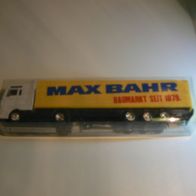 Modellauto Werbe Truck Baumarkt seit 1879 Max Bahr Rarität (Neu + OVP)