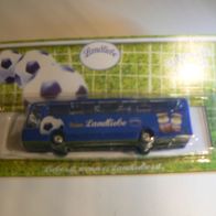 Modellauto Werbe Truck / Mannschaftsbus Landliebe Motiv 3 (Neu + OVP)