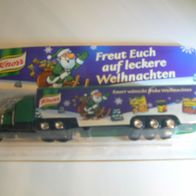 Modellauto Werbe Truck Knorr wünscht frohe Weihnachten (Neu + OVP)