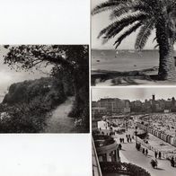 3 verschiedene AK Dinard - Vicomte - Strand - Palmen - s/ w unbenutzt