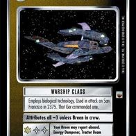 Star Trek CCG - Breen Warship (103 R) - Trouble with Tribbles (TWT) - STCCG