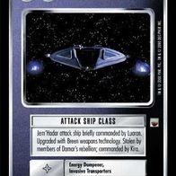 Star Trek CCG - Stolen Attack Ship (102 R) - Trouble with Tribbles (TWT) - STCCG