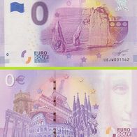 0 Euro Schein Falaise d´Etretat - Cote d‘Albatre UEJW 2019-3 selten Nr 1166