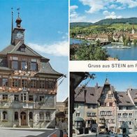 AK Stein am Rhein Mehrbildkarte in Farbe - unbenutzt