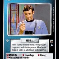 Star Trek CCG - Lt. Bashir (61 R + ) - Trouble with Tribbles (TWT) - STCCG