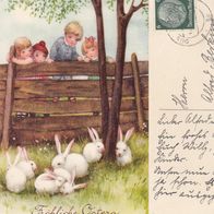 AK Fröhliche Ostern farbig von 1939