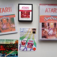 Atari Spiel Swordquest Fireworld VCS2600/7800 inkl. Sammler-Box, getestet